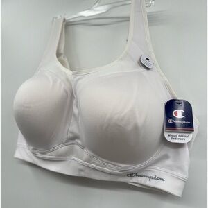 NWT 42DD Champion Underwire Sport Bra Motion Control‎ White